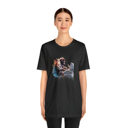 Ape Fixing Computer Unisex Tee