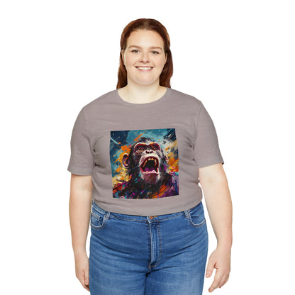 Monkey Abstract Unisex Jersey Tee