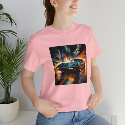 Knight Rider Abstract Unisex Jersey Short Sleeve Tee