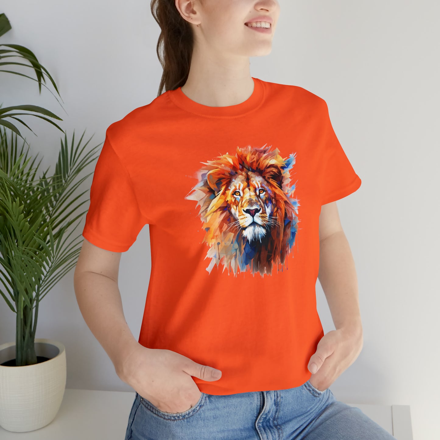 Lion Abstract Unisex Tee