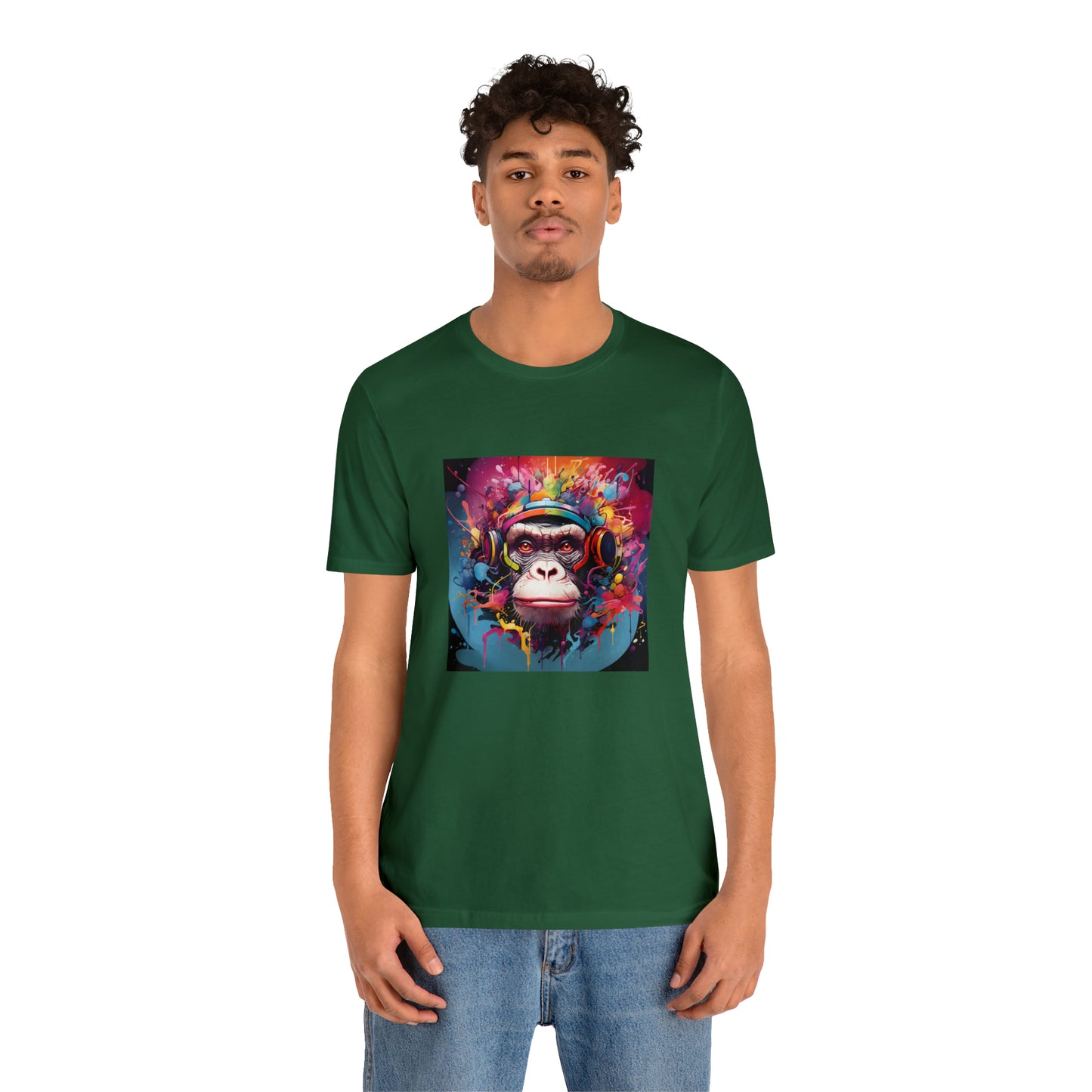 SuperMonkey - Abstract Unisex Jersey Short Sleeve Tee