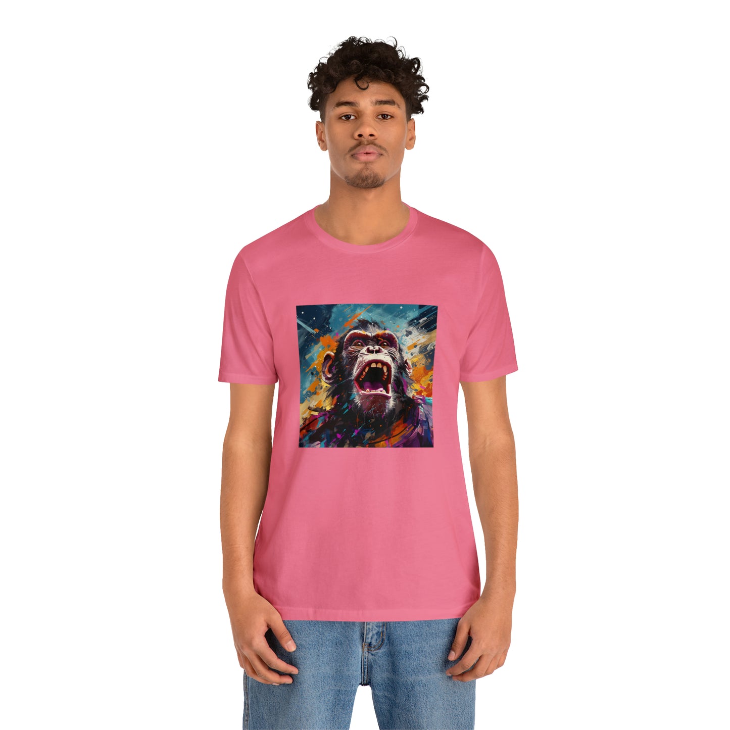 Monkey Abstract Unisex Jersey Tee