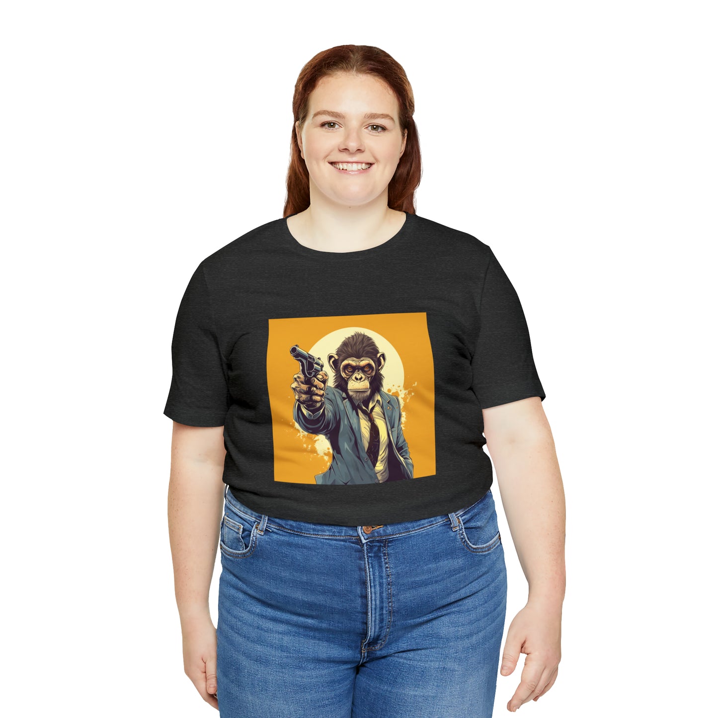 Monkey Unisex Jersey Tee