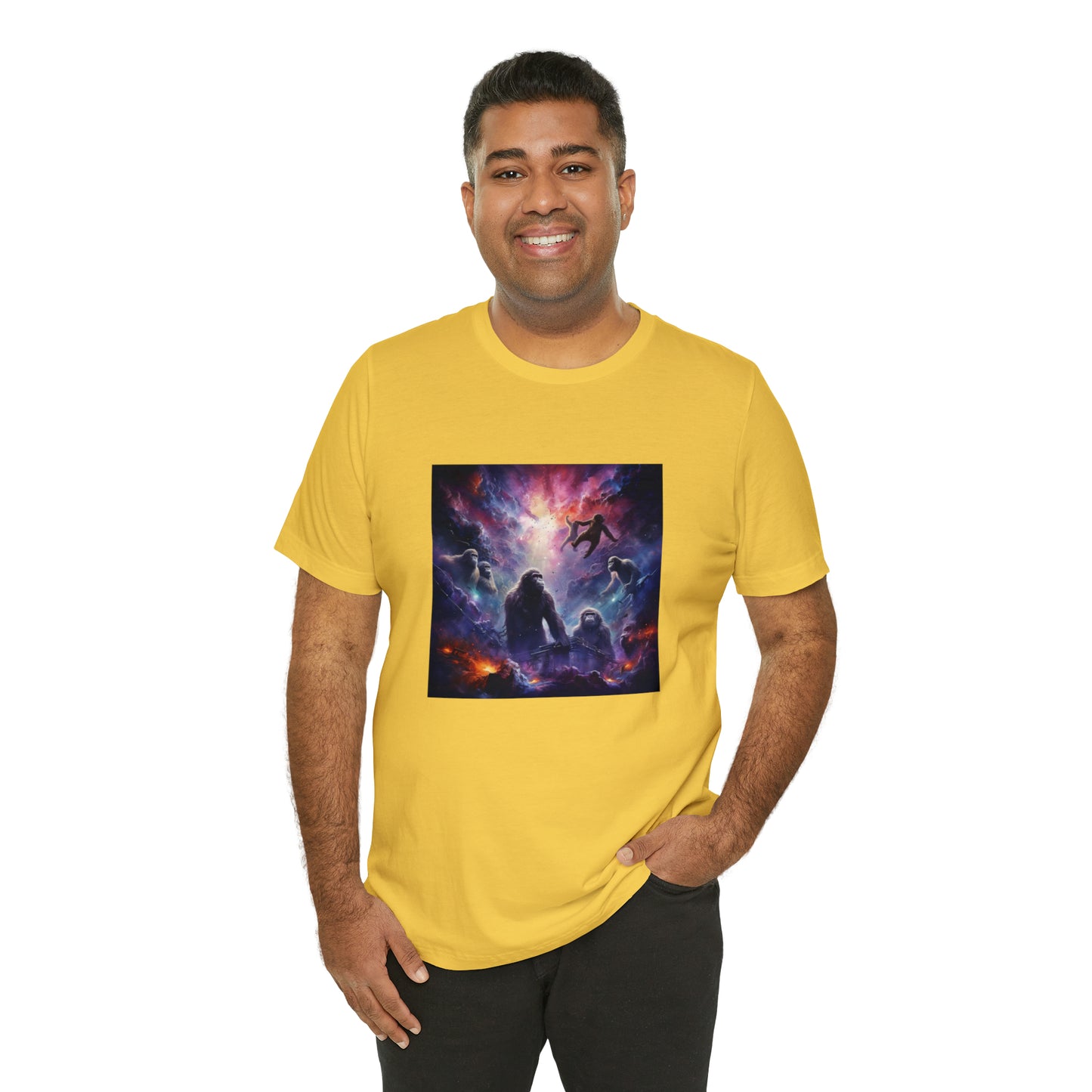 Magical Realm Apes Unisex Jersey Short Sleeve Tee