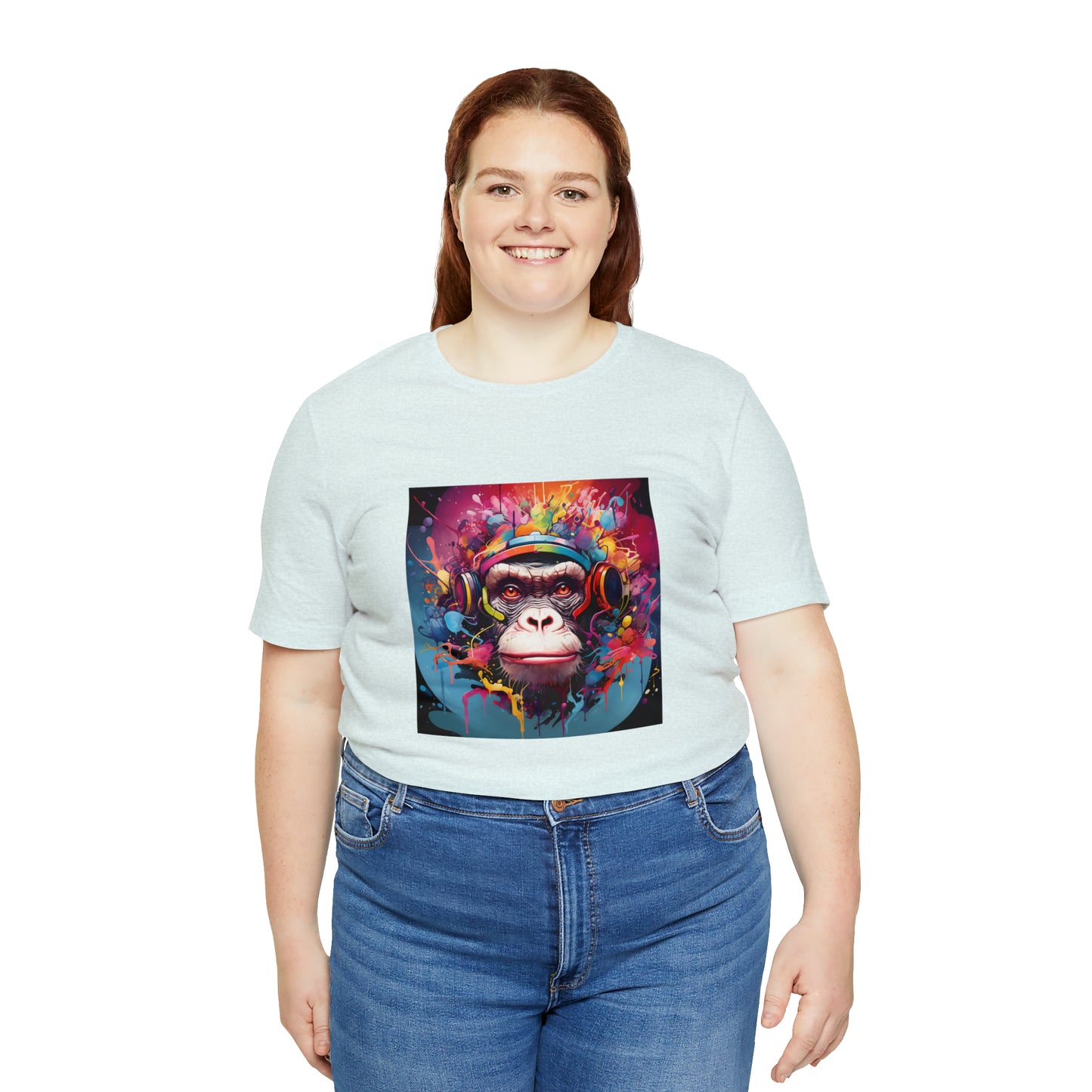 SuperMonkey - Abstract Unisex Jersey Short Sleeve Tee