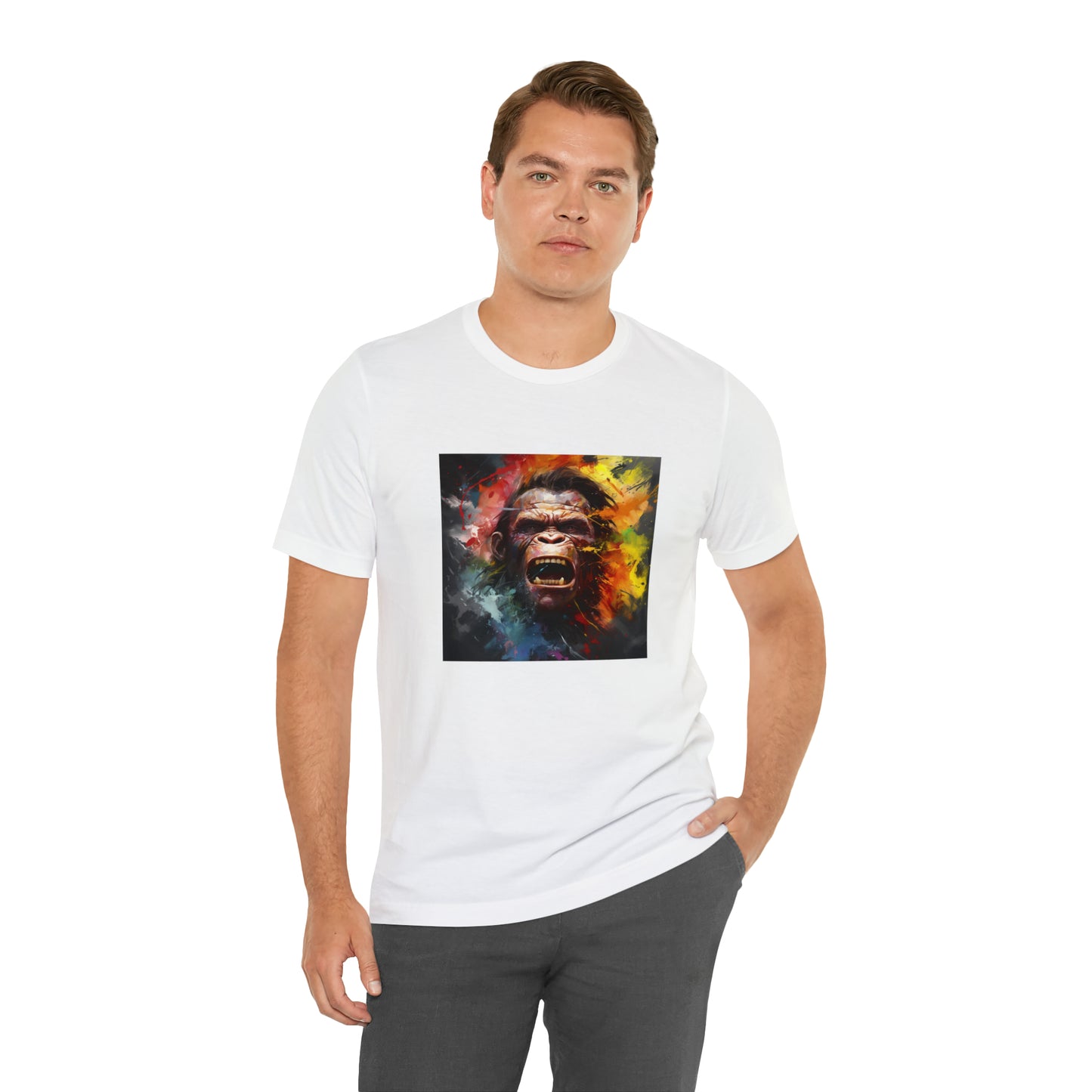 Pred-Monkey Arnold Tee - Unisex Jersey Short Sleeve