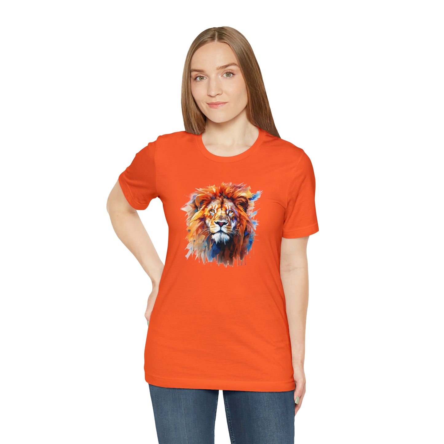 Lion Abstract Unisex Tee