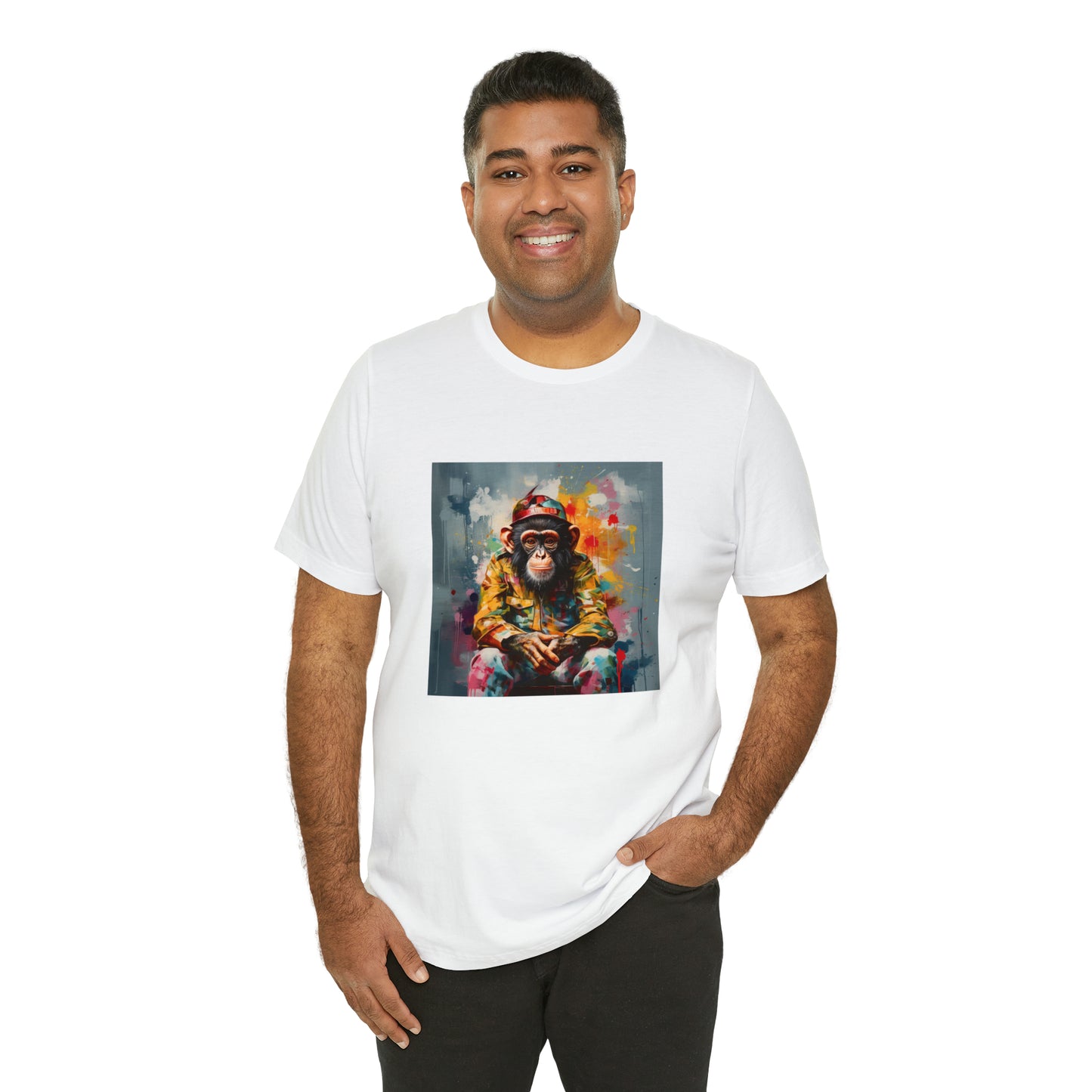 Forrest Gump Monkey Unisex Jersey Tee