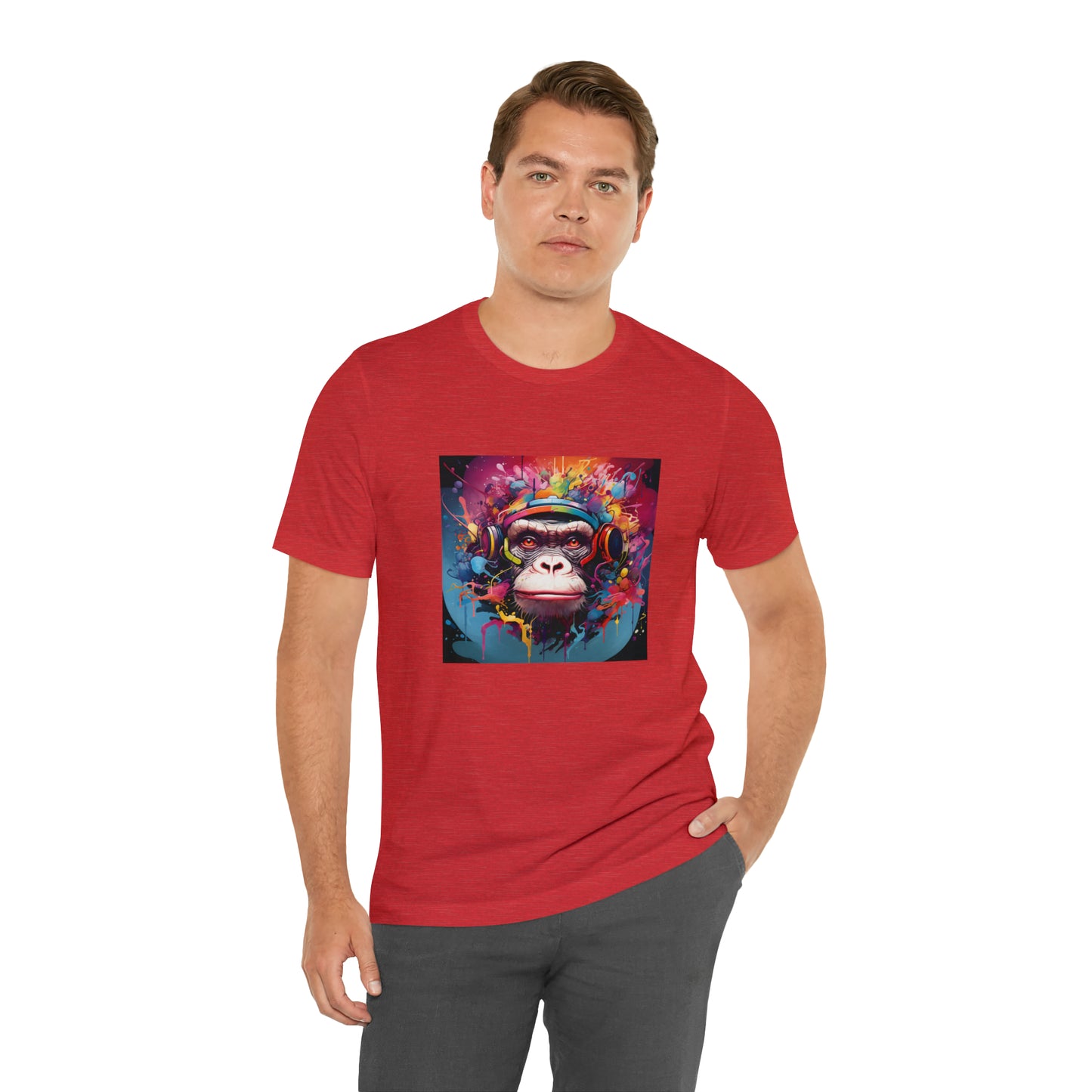 SuperMonkey - Abstract Unisex Jersey Short Sleeve Tee