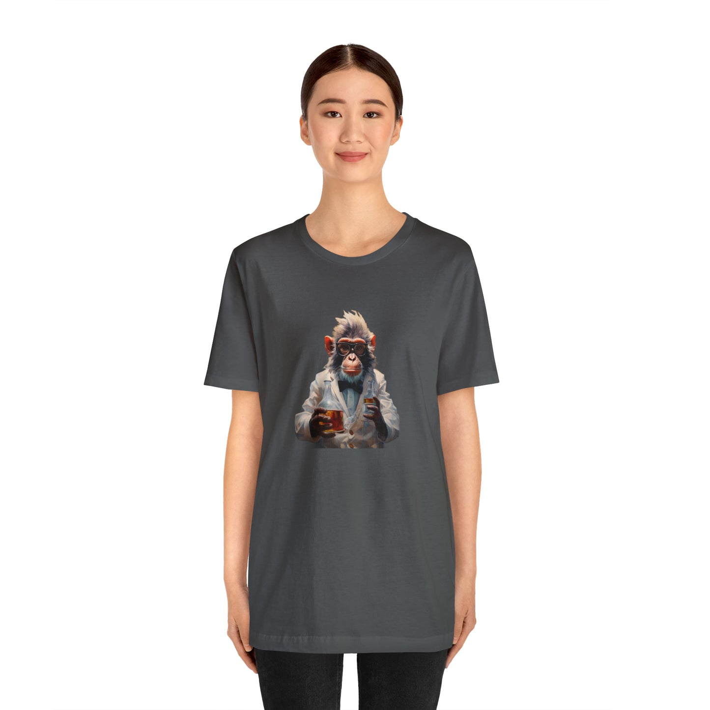 Monkey Scientist Unisex Jersey Short Sleeve Tee