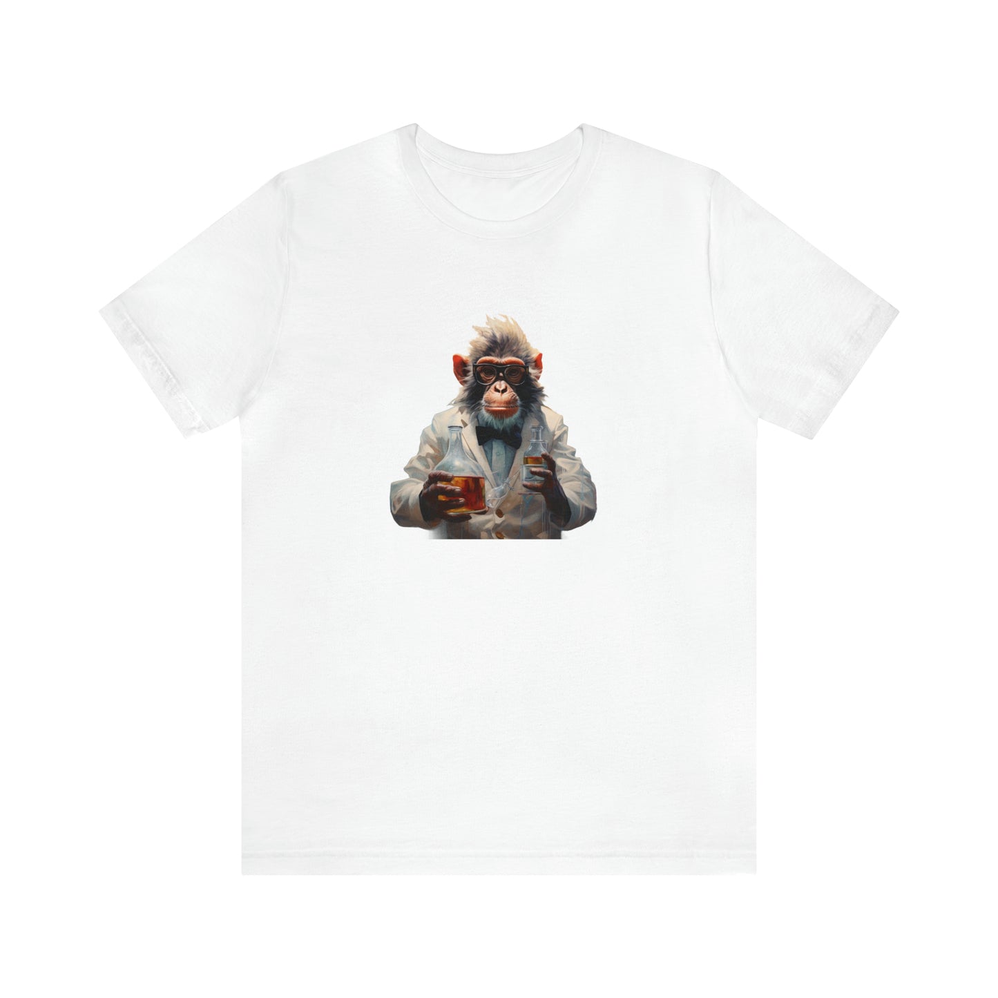 Monkey Scientist Unisex Jersey Short Sleeve Tee