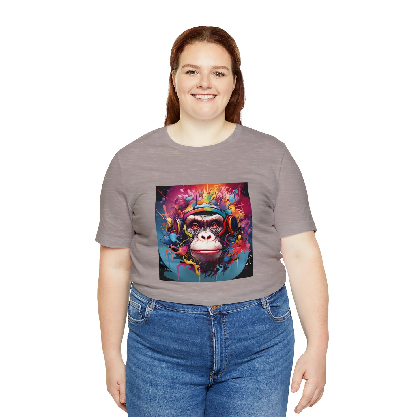 SuperMonkey - Abstract Unisex Jersey Short Sleeve Tee