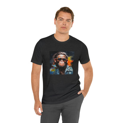 Terminator Monkey Unisex Short Sleeve Tee