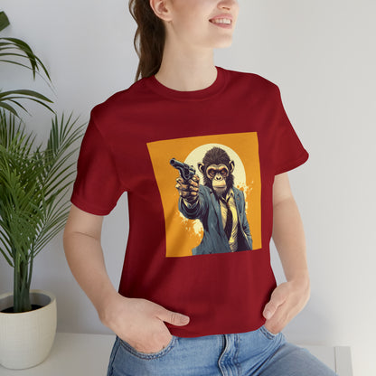 Monkey Unisex Jersey Tee