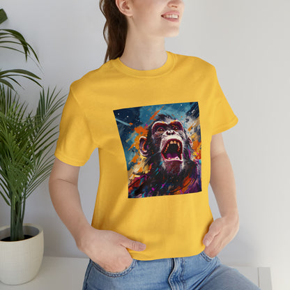 Monkey Abstract Unisex Jersey Tee