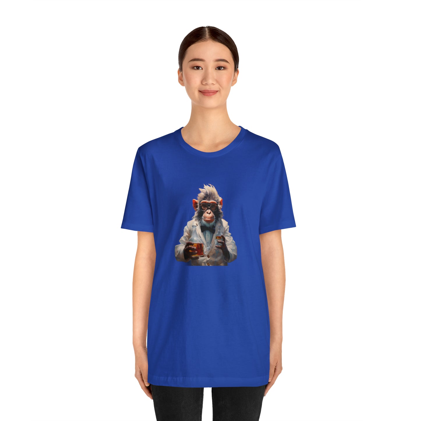 Monkey Scientist Unisex Jersey Short Sleeve Tee