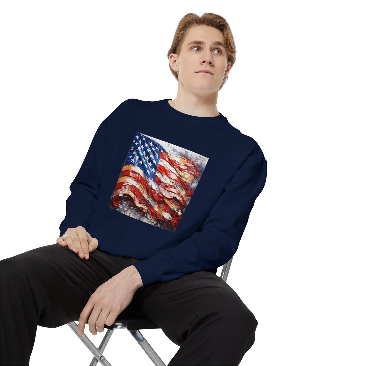 USA Flag Unisex Sweatshirt