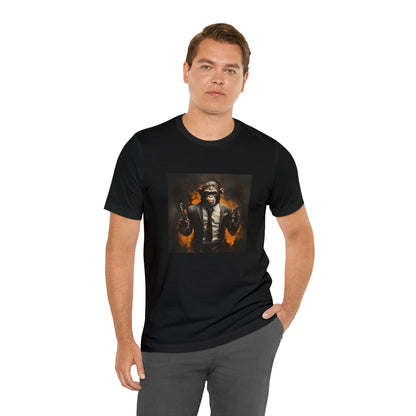 Monkey in a Suit Unisex Jersey Tee