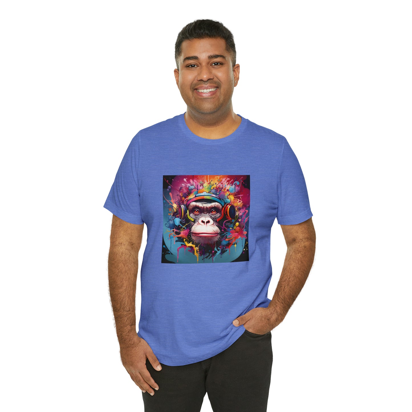 SuperMonkey - Abstract Unisex Jersey Short Sleeve Tee