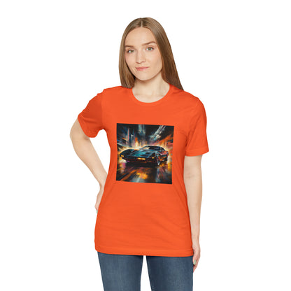 Knight Rider Abstract Unisex Jersey Short Sleeve Tee