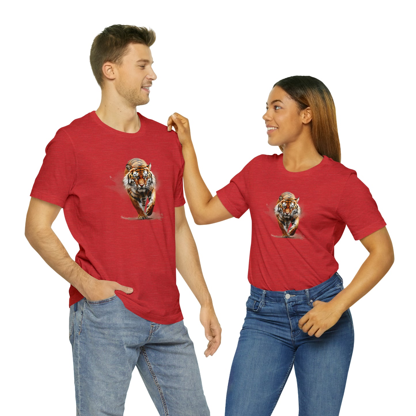 Tiger Unisex Jersey Short Sleeve Tee