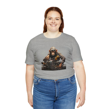 Unisex Monkey Mechanic Tee