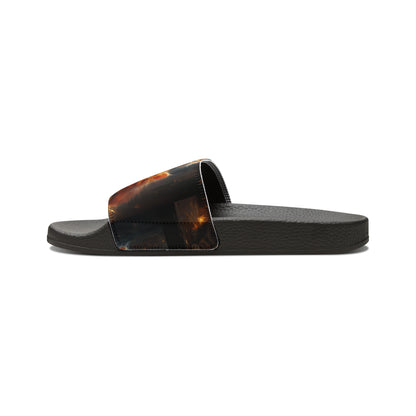 Men's PU Slide Sandals - Kittens