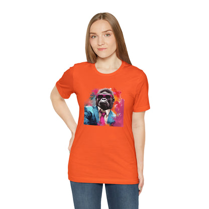 Miami Vice Gorilla - Unisex Jersey Short Sleeve Tee