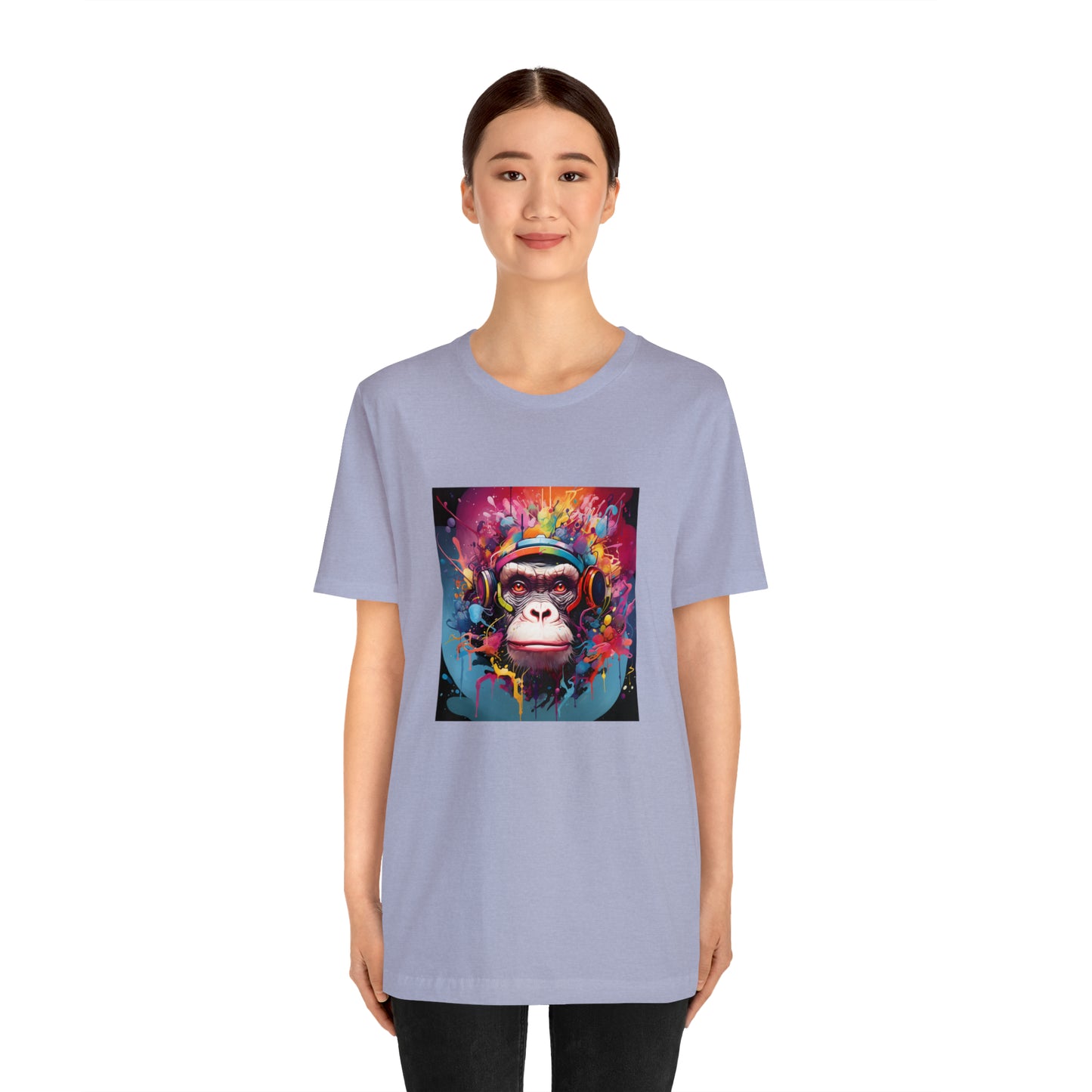 SuperMonkey - Abstract Unisex Jersey Short Sleeve Tee