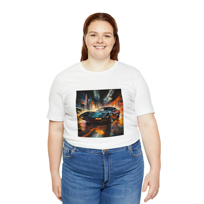 Knight Rider Abstract Unisex Jersey Short Sleeve Tee