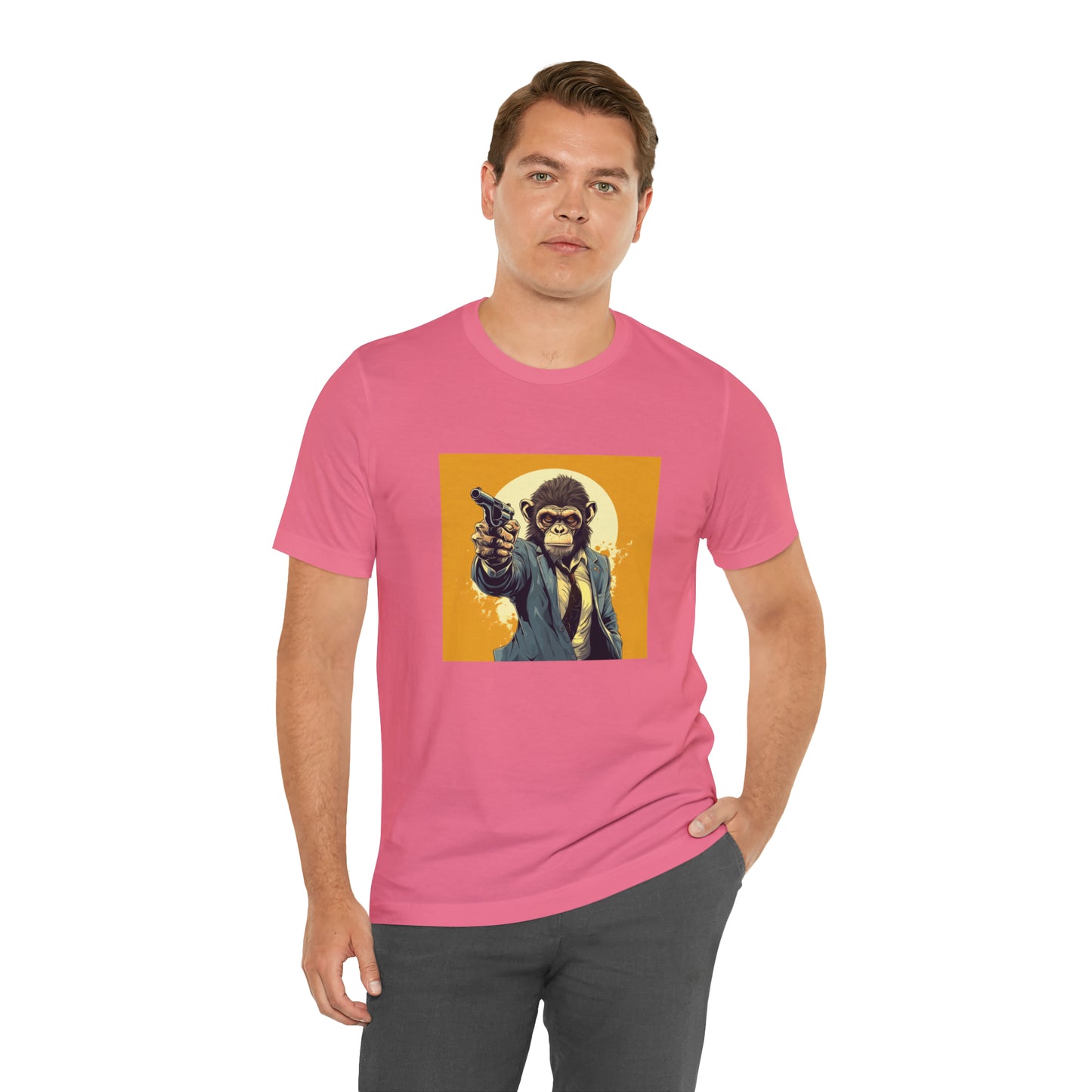 Monkey Unisex Jersey Tee