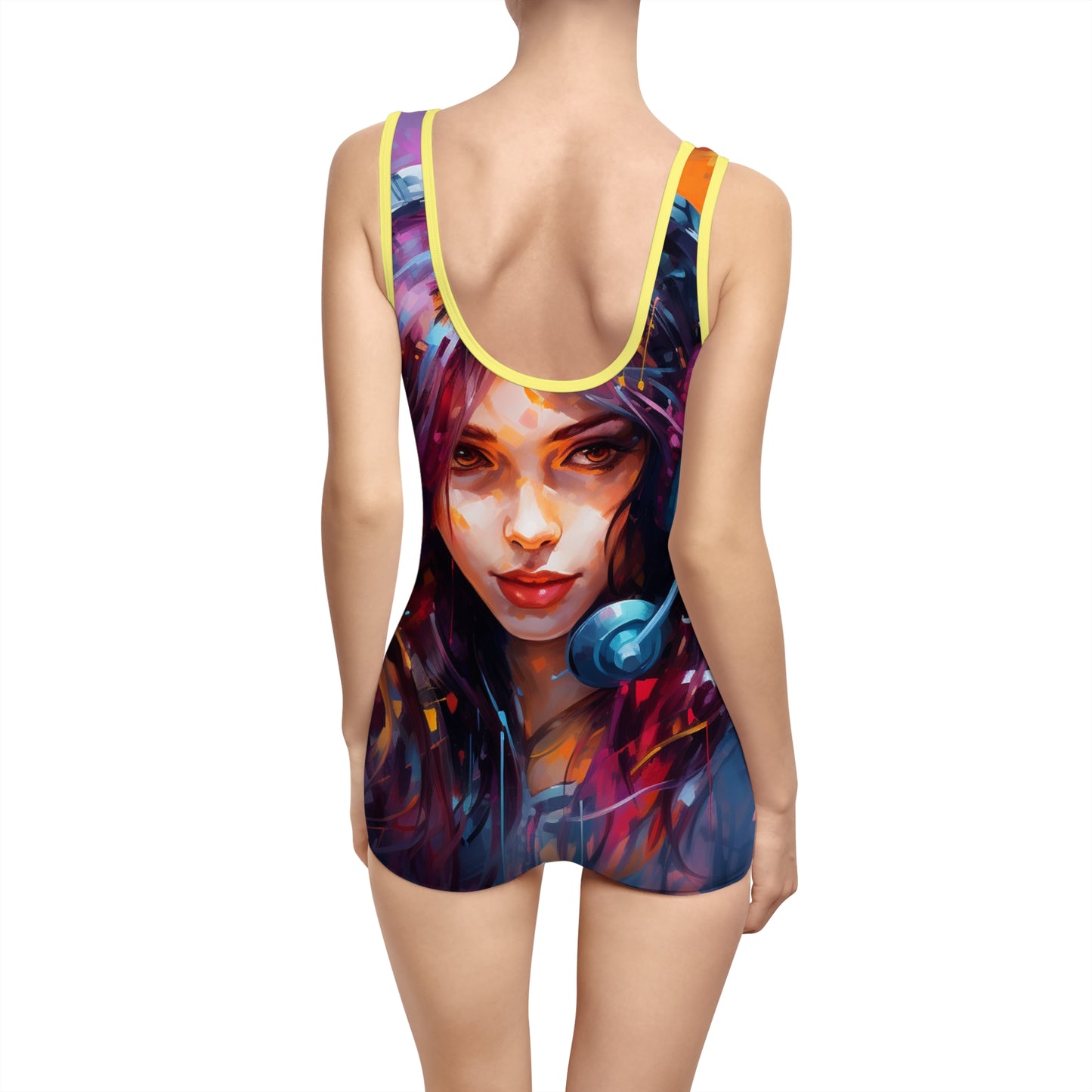 Gamer Girl Vintage Swimsuit