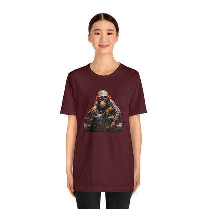 Unisex Monkey Mechanic Tee