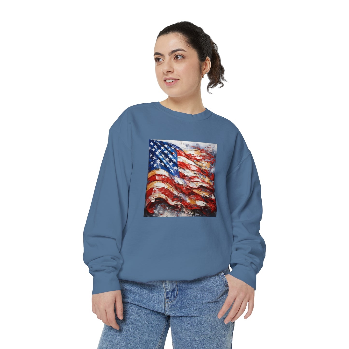 USA Flag Unisex Sweatshirt