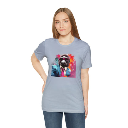 Miami Vice Gorilla - Unisex Jersey Short Sleeve Tee