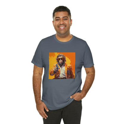 The Dude's Monkey Business Tee - Unisex Jersey Short Sleeve