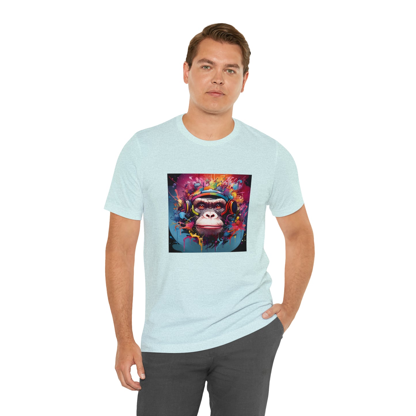 SuperMonkey - Abstract Unisex Jersey Short Sleeve Tee