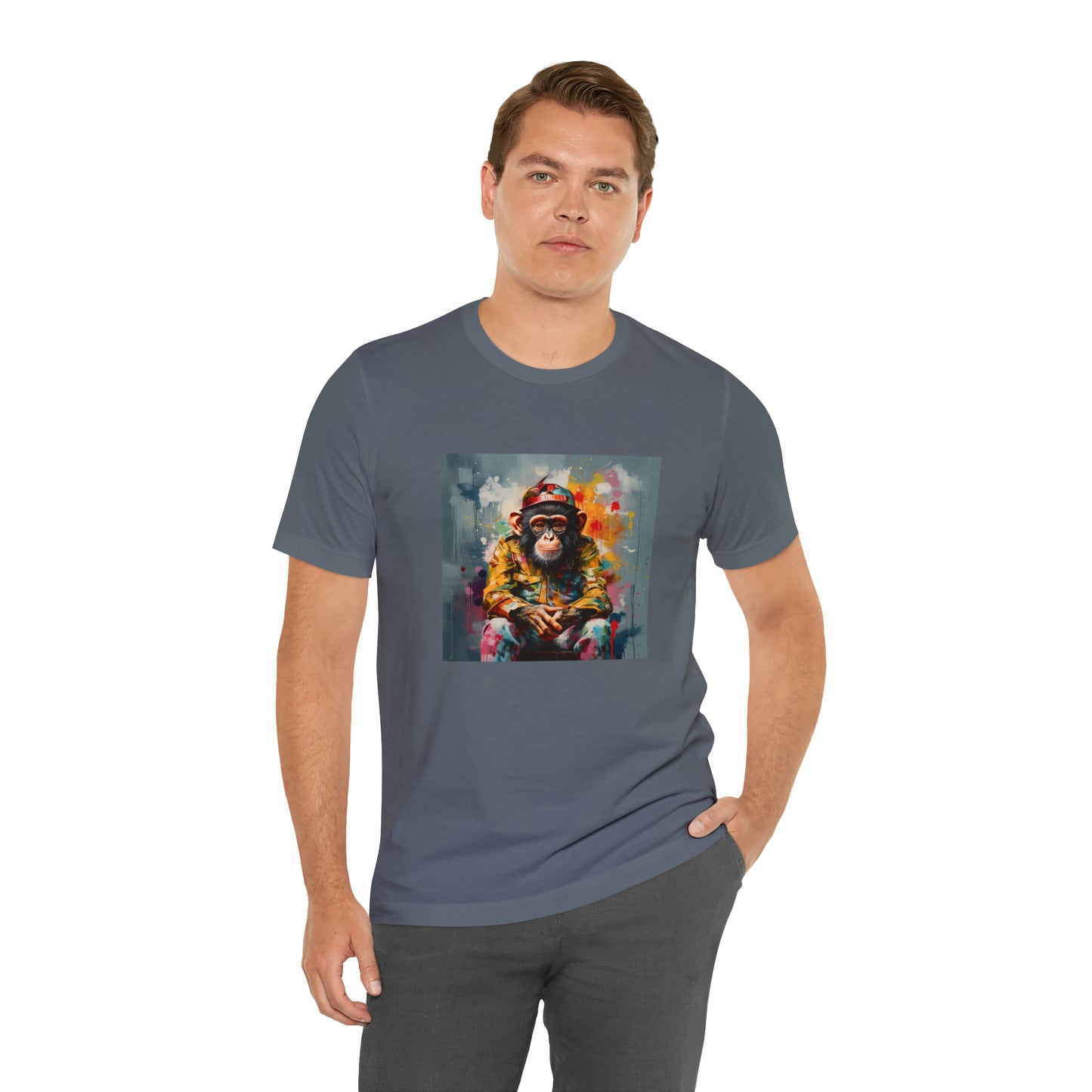 Forrest Gump Monkey Unisex Jersey Tee