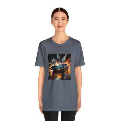 Knight Rider Abstract Unisex Jersey Short Sleeve Tee