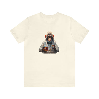 Monkey Scientist Unisex Jersey Short Sleeve Tee