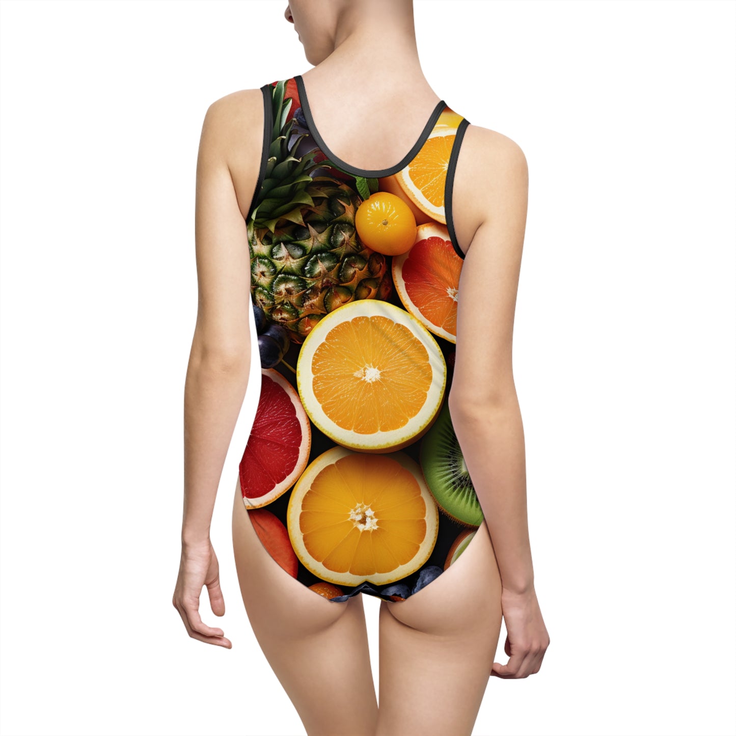 Tropical Fruits Women's One-Piece Swimsuit