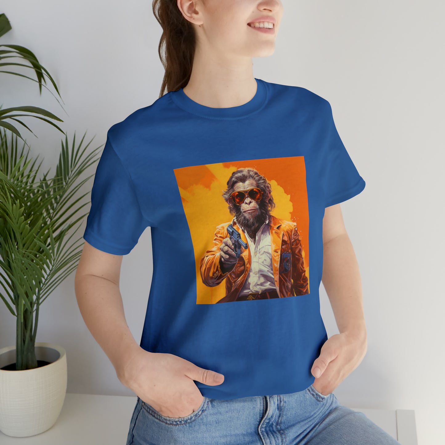 The Dude's Monkey Business Tee - Unisex Jersey Short Sleeve