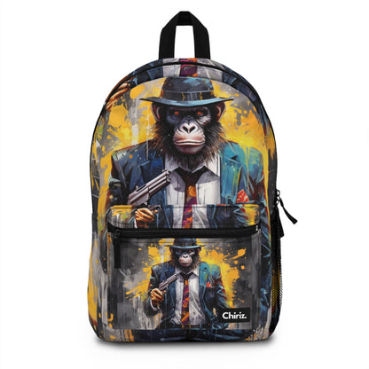 Coolest Monkey in a Suit Backpack - Chiriz