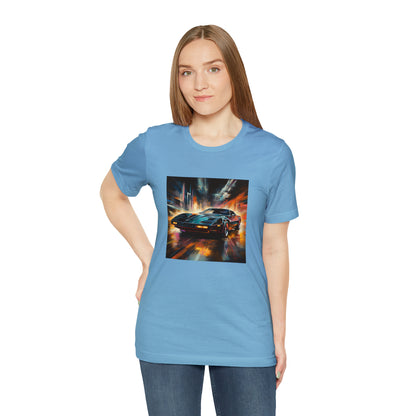 Knight Rider Abstract Unisex Jersey Short Sleeve Tee