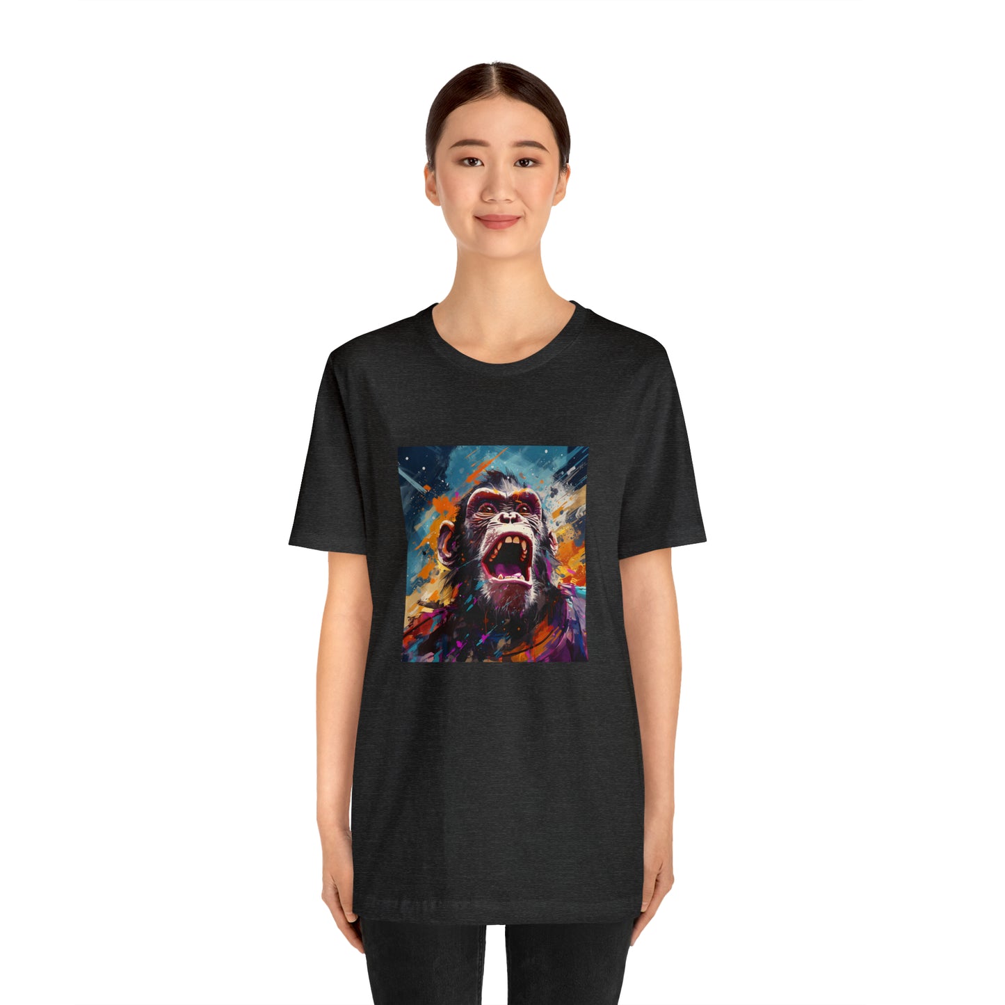 Monkey Abstract Unisex Jersey Tee