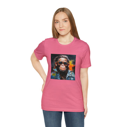 Terminator Monkey Unisex Short Sleeve Tee