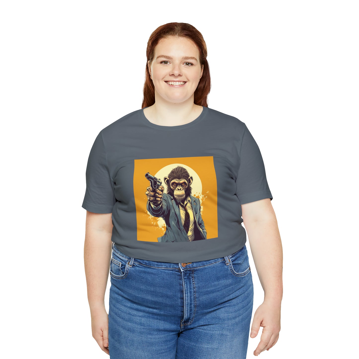 Monkey Unisex Jersey Tee