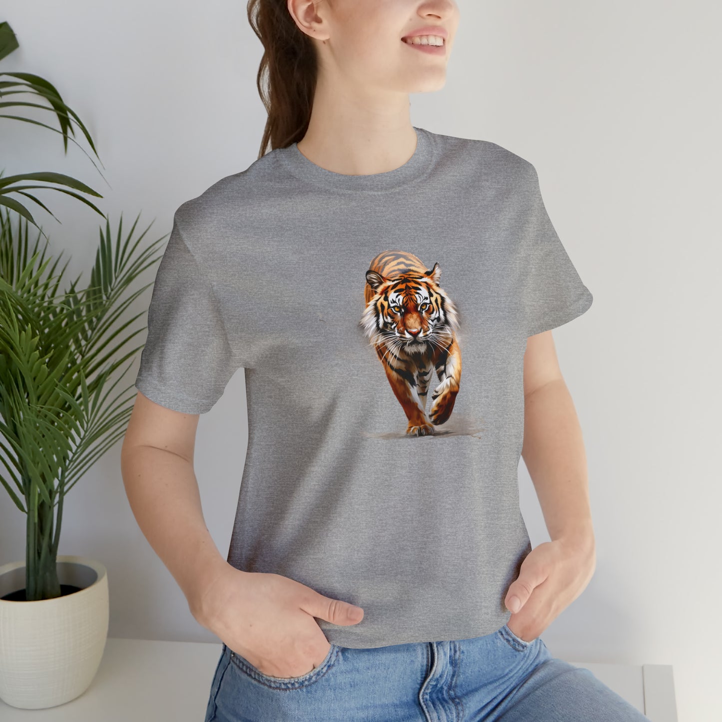 Tiger Unisex Jersey Short Sleeve Tee