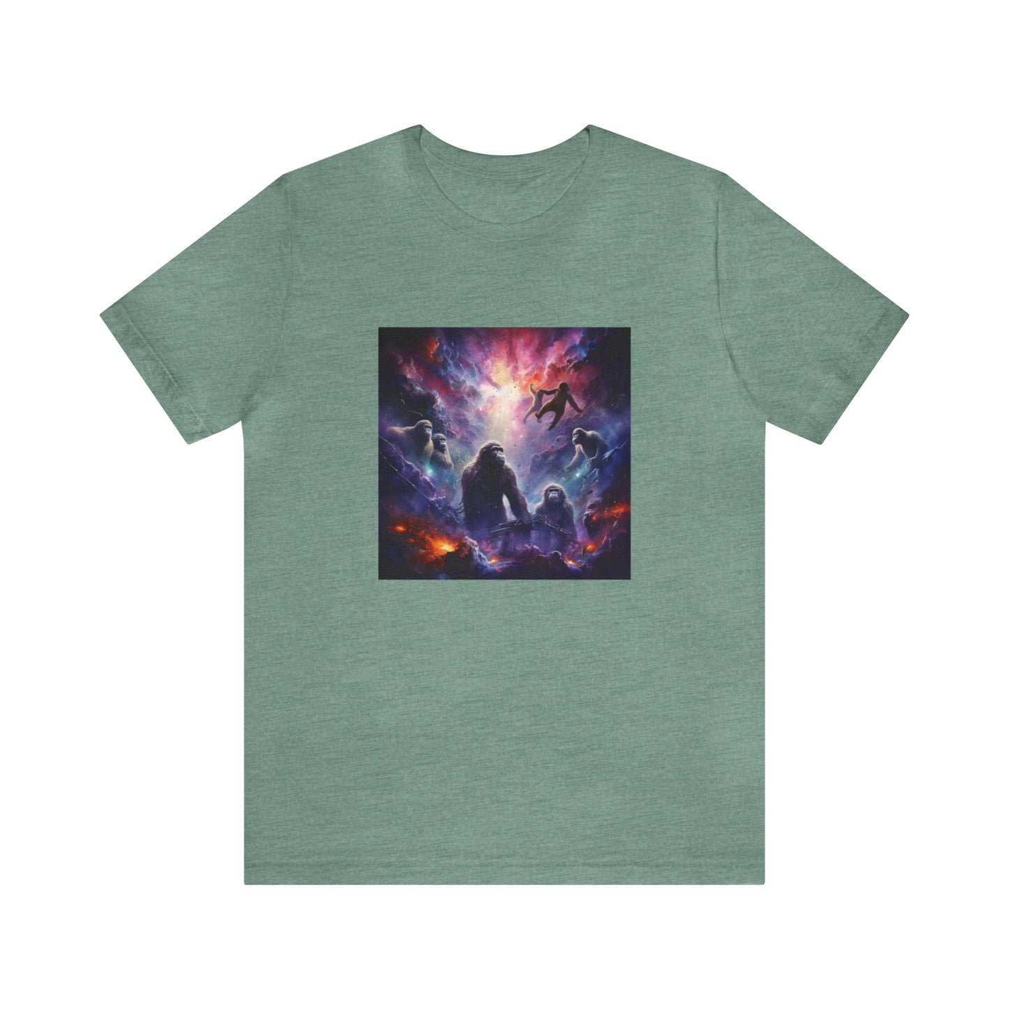 Magical Realm Apes Unisex Jersey Short Sleeve Tee