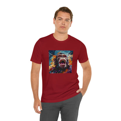 Monkey Abstract Unisex Jersey Tee